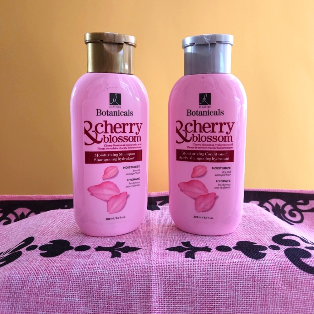 Cherry Blossom  moisturizing shampoo and conditioner